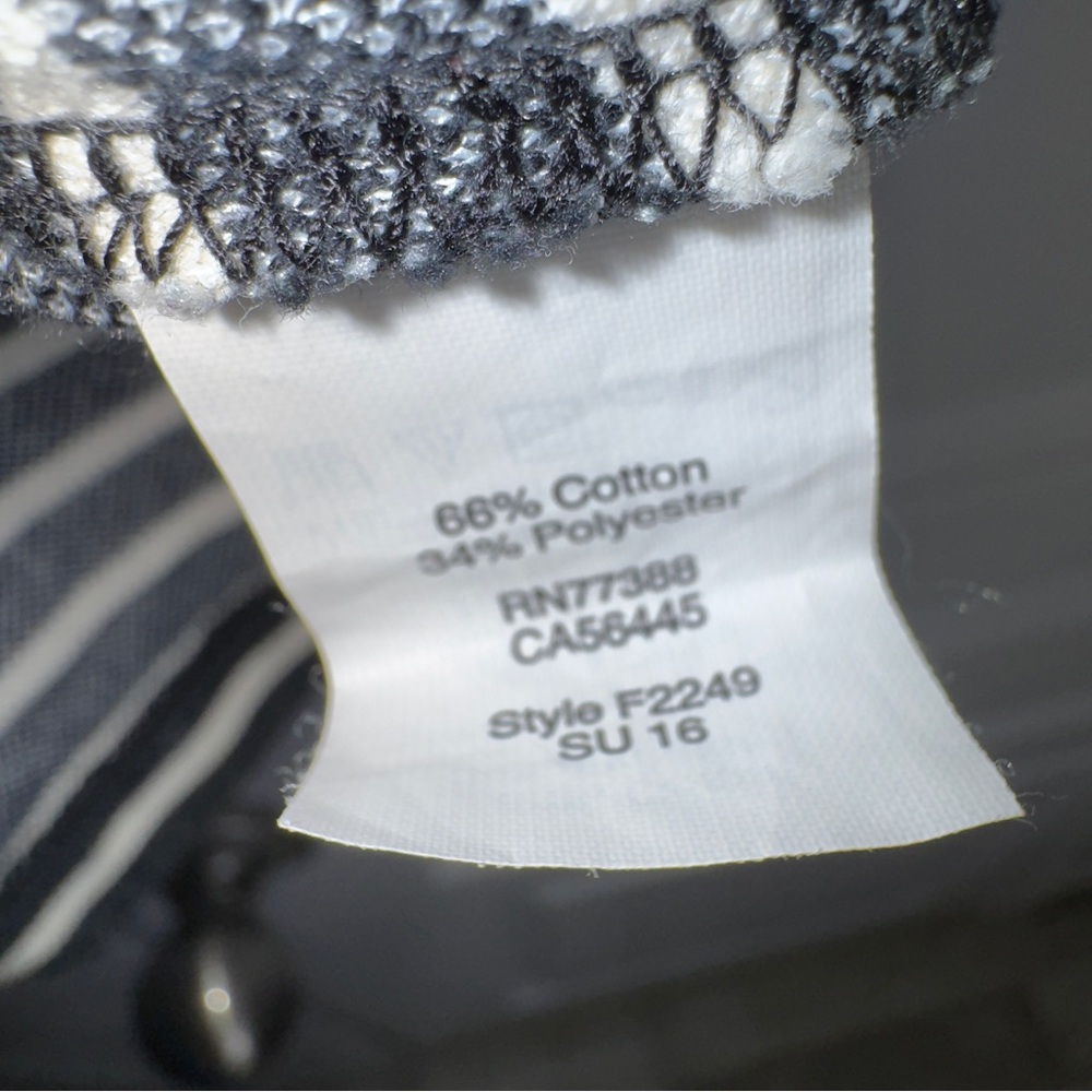 Madewell Striped Tank Dress (Style F2249, Size‎ XXS) - Picture 3 of 9